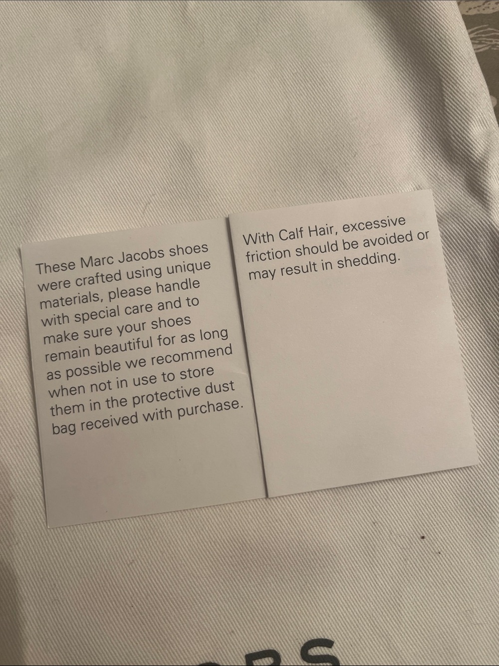 Marc Jacobs Dust Bag - Picture 2 of 4